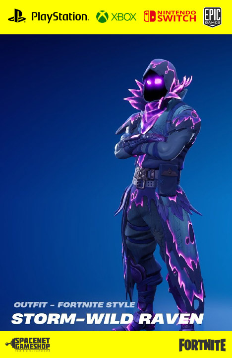 Fortnite - Storm-Wild Raven Outfit